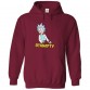 Schwifty Scientist Classic Unisex Kids and Adults Pullover Hoodie for Animated Cartoon Fans							 									 									